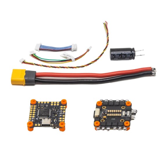 Hot Sales HAKRC F405 V2 60A 4in1 ESC 30.5x30.5 F405 Stack Flight Controller for RC Drone 2-6S Compatibility Accessory